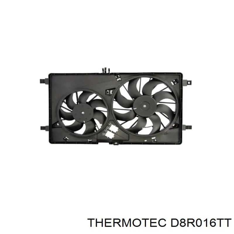 Электровентилятор охлаждения в сборе (мотор+крыльчатка) левый FP56W130 FPS