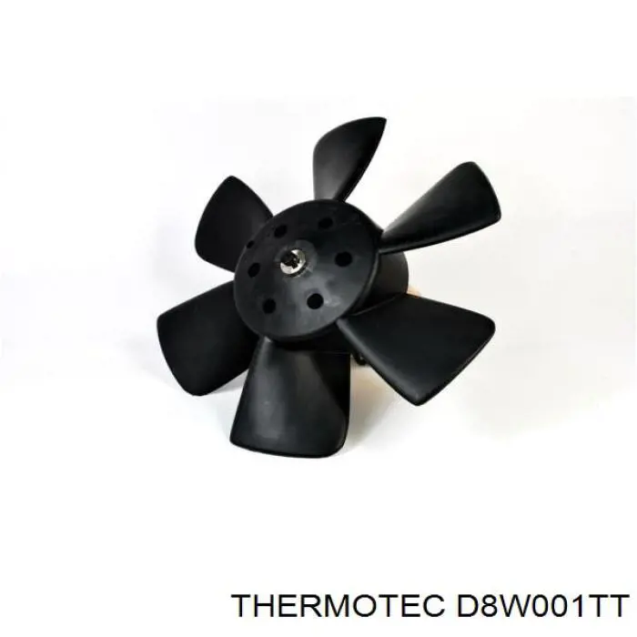 D8W001TT Thermotec электровентилятор охлаждения в сборе (мотор+крыльчатка правый)
