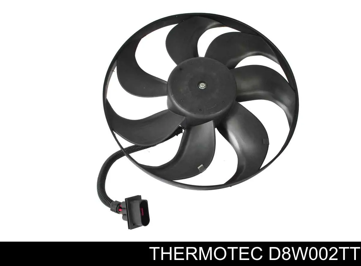Электровентилятор охлаждения в сборе (мотор+крыльчатка) Thermotec D8W002TT
