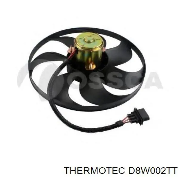 Купить D8W002TT Thermotec Электровентилятор охлаждения в сборе (мотор+крыльчатка)