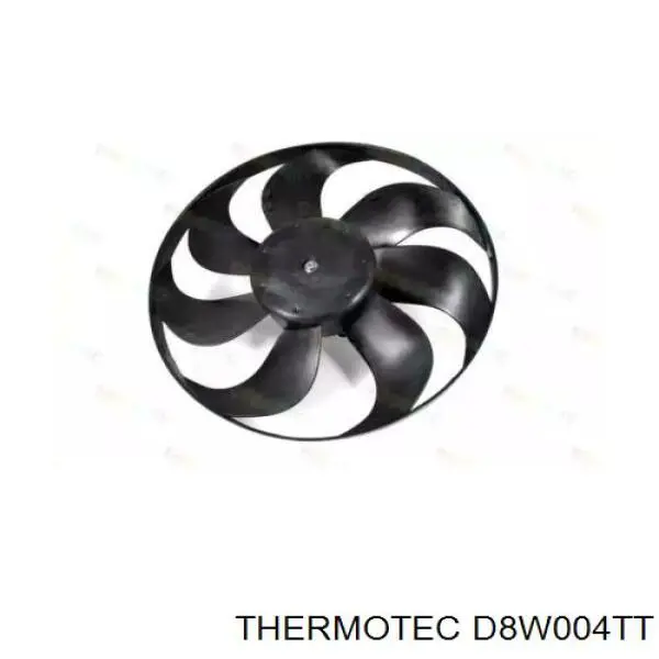 D8W004TT Thermotec электровентилятор охлаждения в сборе (мотор+крыльчатка)