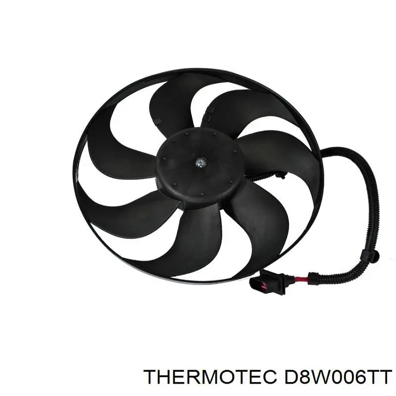 Купить D8W006TT Thermotec Электровентилятор охлаждения в сборе (мотор+крыльчатка)