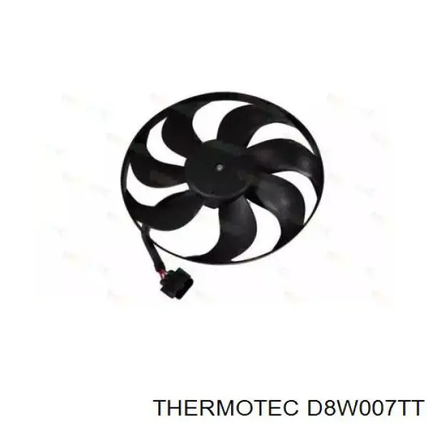 Электровентилятор охлаждения в сборе Thermotec D8W007TT цена, от 38.66 USD