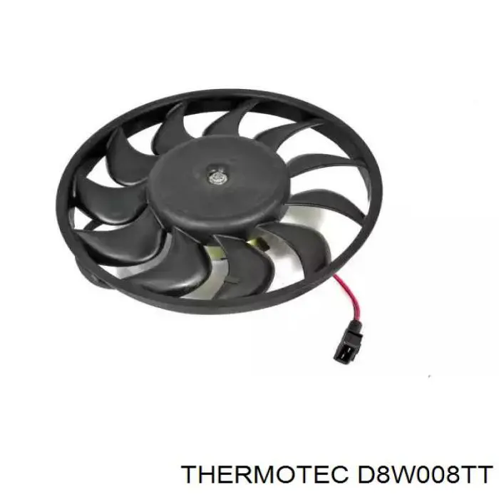 Вентилятор (крыльчатка) радиатора охлаждения Thermotec D8W008TT