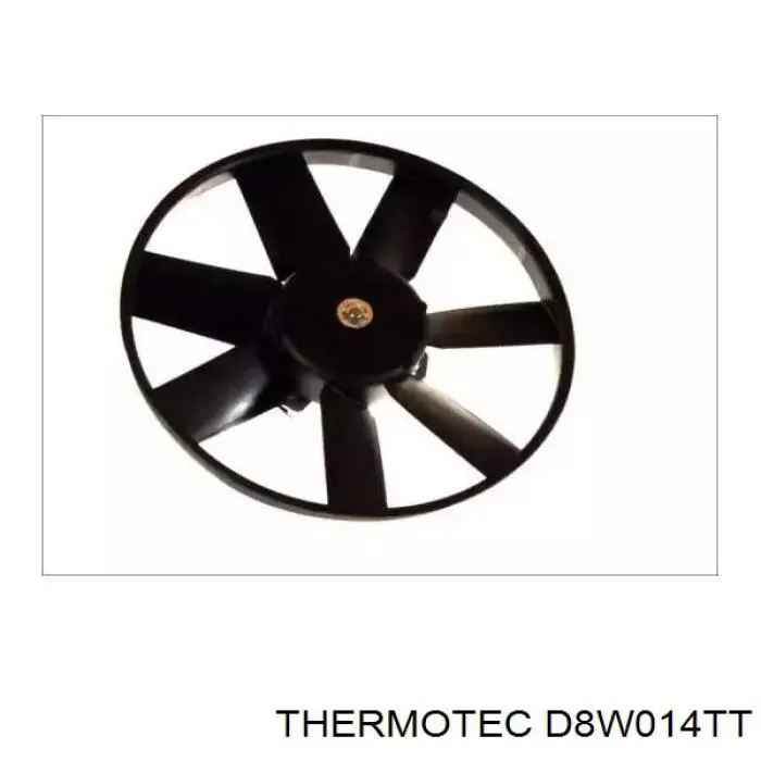 D8W014TT Thermotec электровентилятор охлаждения в сборе (мотор+крыльчатка)