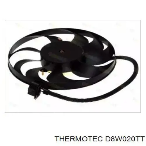 Ventilador (rodete +motor) refrigeración del motor con electromotor completo D8W020TT Thermotec