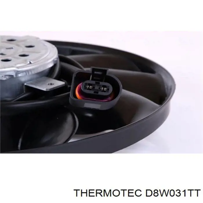 Купить D8W031TT Thermotec Электровентилятор охлаждения в сборе (мотор+крыльчатка)