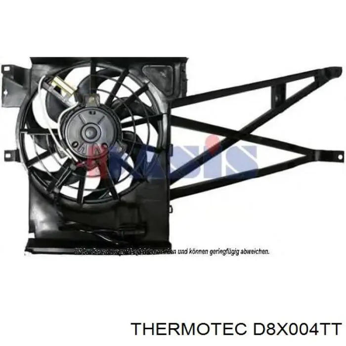 Электровентилятор охлаждения D8X004TT Thermotec