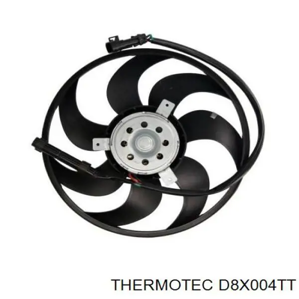 Электровентилятор охлаждения в сборе (мотор+крыльчатка) Thermotec D8X004TT