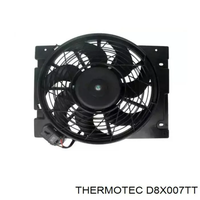 Диффузор радиатора охлаждения, в сборе с мотором и крыльчаткой Thermotec D8X007TT