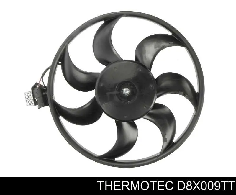 D8X009TT Thermotec электровентилятор охлаждения в сборе (мотор+крыльчатка)