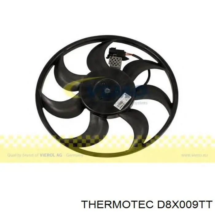 Электровентилятор охлаждения в сборе Thermotec D8X009TT цена, от 65.51 USD