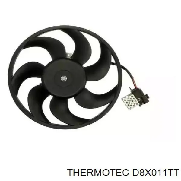 Ventilador (rodete +motor) refrigeración del motor con electromotor completo D8X011TT Thermotec