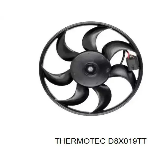 Электровентилятор охлаждения D8X019TT Thermotec