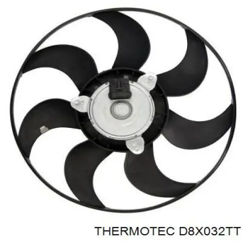 Электровентилятор охлаждения D8X032TT Thermotec