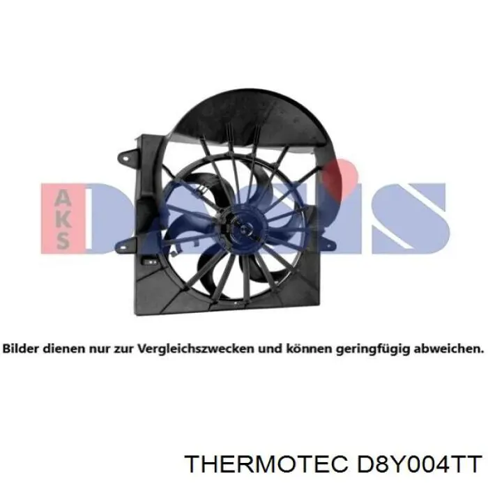Вентилятор охлаждения Thermotec D8Y004TT
