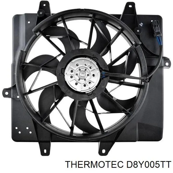 Купить D8Y005TT Thermotec Диффузор вентилятора в сборе с мотором и крыльчаткой