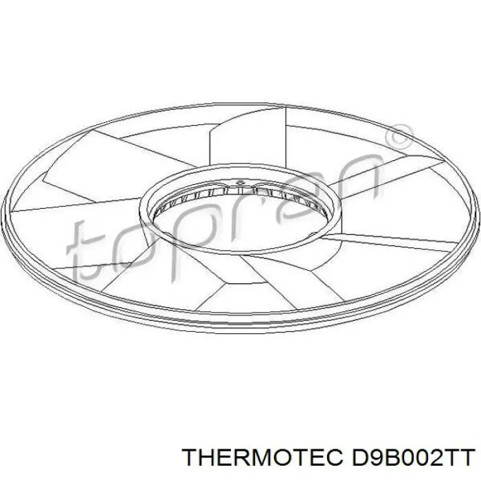 Вентилятор/крыльчатка радиатора охлаждения Thermotec D9B002TT цена, от 17.87 USD