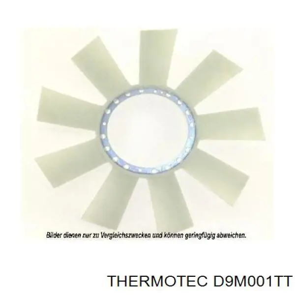 Вентилятор/крильчатка радіатора охолодження D9M001TT Thermotec