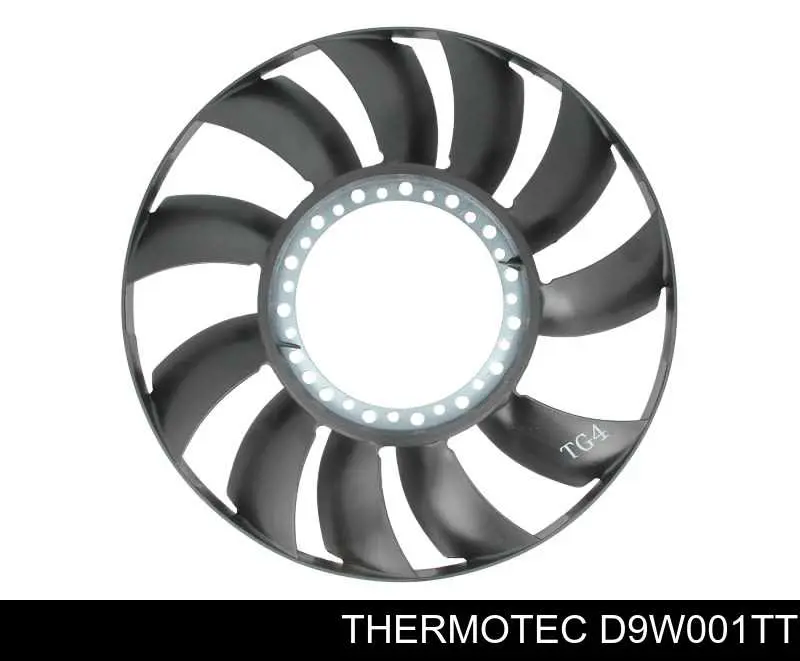 D9W001TT Thermotec ventilador (roda de aletas do radiador de esfriamento)