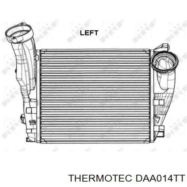 Купить DAA014TT Thermotec Интеркулер