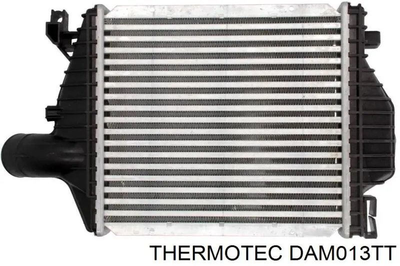 Радіатор интеркуллера DAM013TT Thermotec