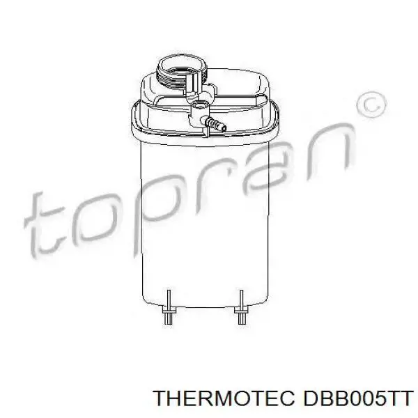 Бачок системы охлаждения DBB005TT Thermotec