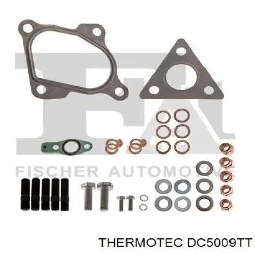 Левый шланг интеркуллера DC5009TT Thermotec