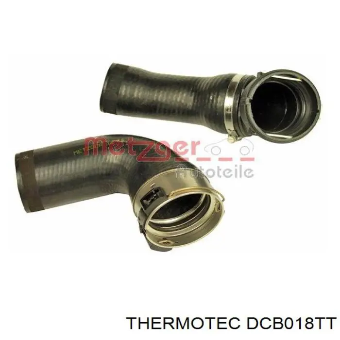 DCB018TT Thermotec шланг (патрубок интеркуллера верхний)