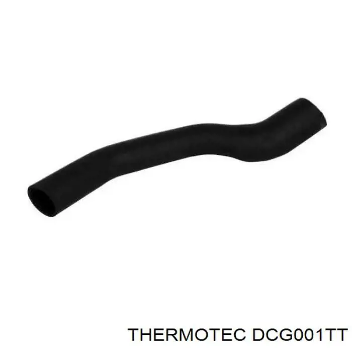 Шланг (патрубок) интеркуллера верхний правый Thermotec DCG001TT