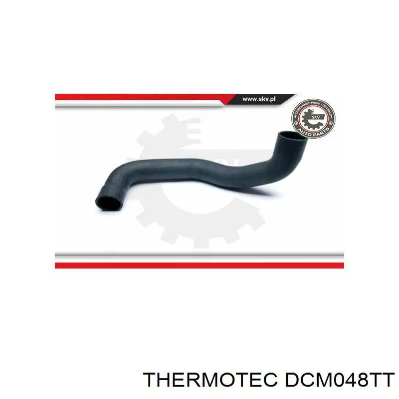 DCM048TT Thermotec шланг (патрубок интеркуллера нижний левый)