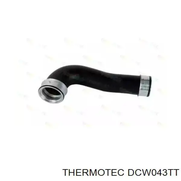 Шланг (патрубок) интеркуллера нижний левый DCW043TT Thermotec