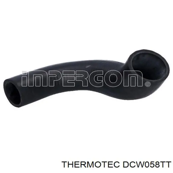 DCW058TT Thermotec шланг (патрубок интеркуллера верхний)