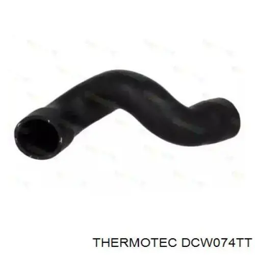 DCW074TT Thermotec шланг (патрубок интеркуллера верхний)