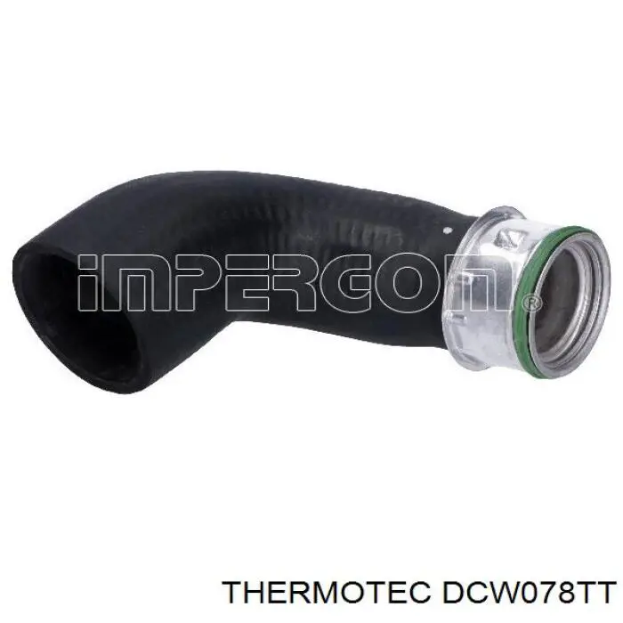 Патрубок воздушный, выход из турбины/компрессора (наддув) Thermotec DCW078TT цена, от 22.24 USD