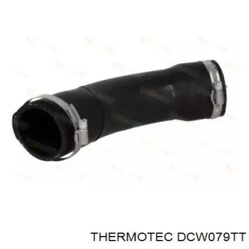 DCW079TT Thermotec шланг (патрубок интеркуллера нижний)