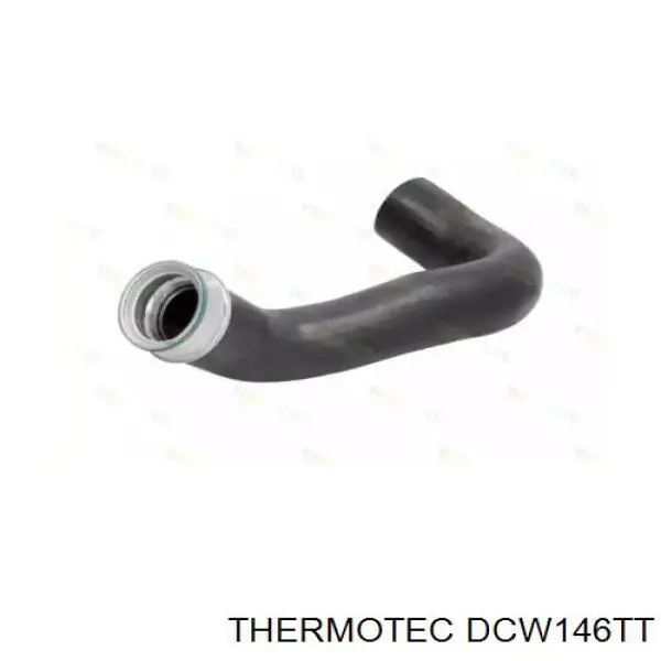 Шланг (патрубок) интеркуллера верхний левый DCW146TT Thermotec