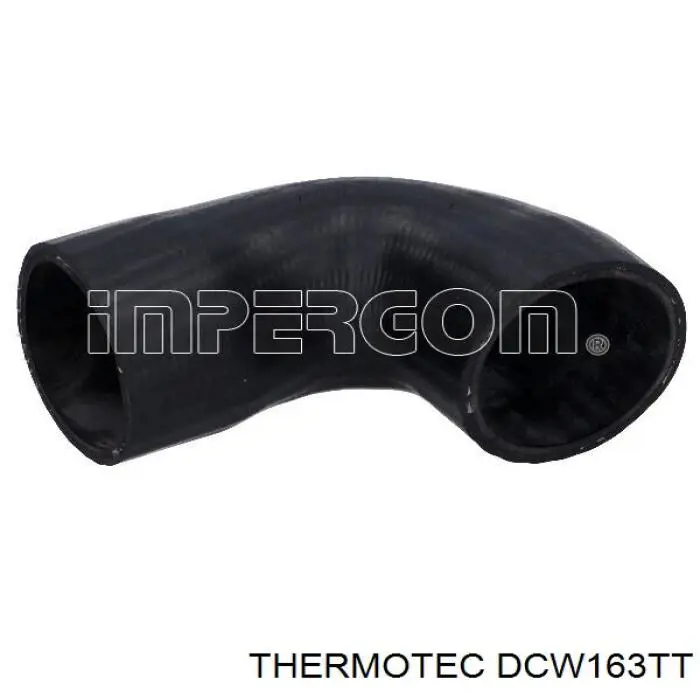 Патрубок воздушный, выход из турбины/компрессора (наддув) Thermotec DCW163TT цена, от 8.96 USD