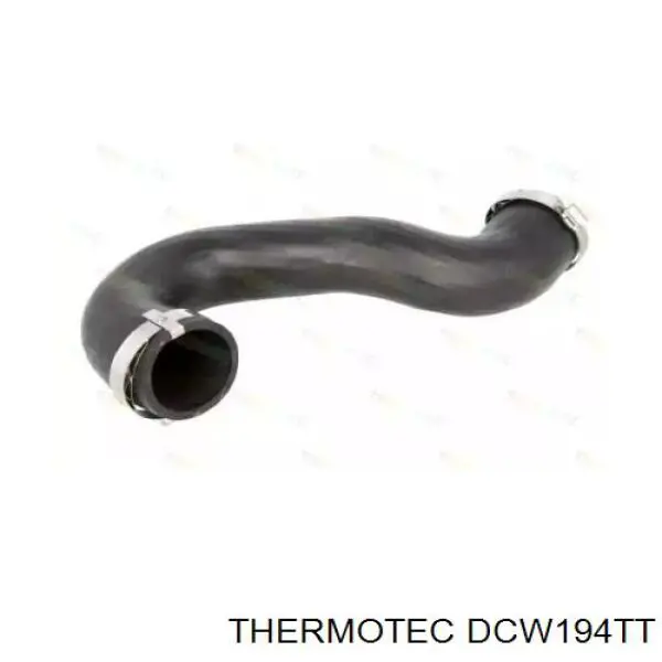 Шланг (патрубок) интеркуллера нижний правый Thermotec DCW194TT