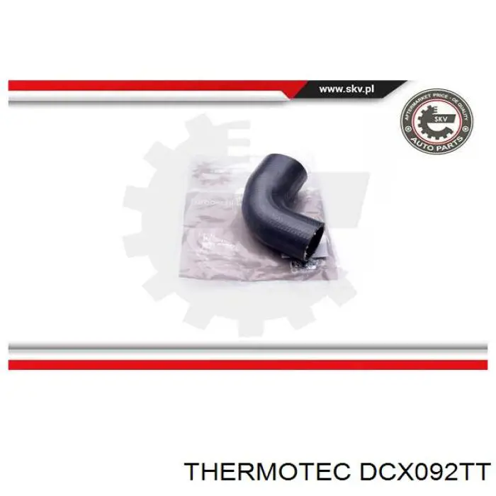 Купить DCX092TT Thermotec Патрубок воздушный, выход из турбины/компрессора (наддув)