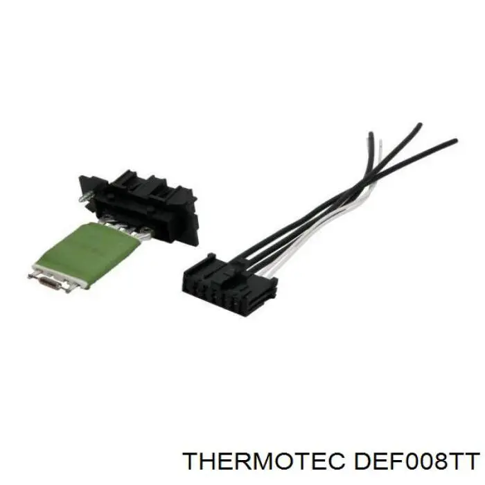 Резистор (опір) пічки, обігрівача салону DEF008TT Thermotec