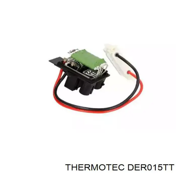 DER015TT Thermotec резистор (сопротивление вентилятора печки (отопителя салона))