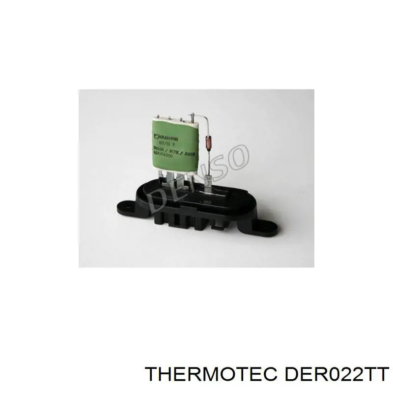 Резистор (опір) пічки, обігрівача салону DER022TT Thermotec