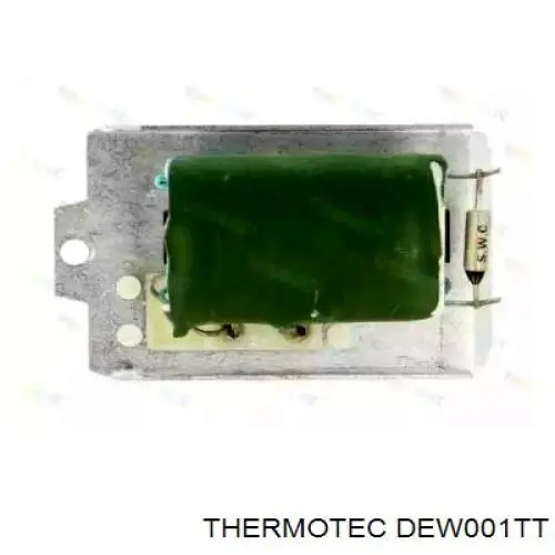 Резистор (опір) пічки, обігрівача салону DEW001TT Thermotec