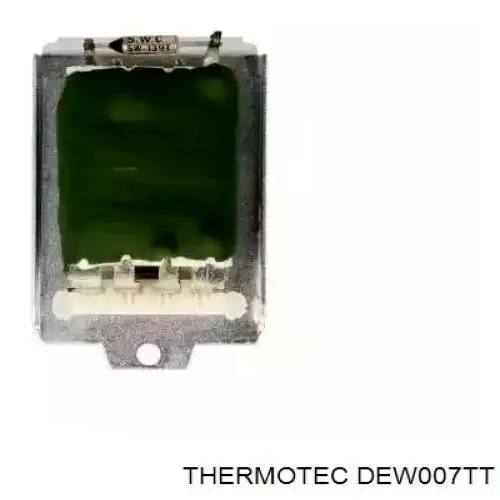 DEW007TT Thermotec резистор (сопротивление вентилятора печки (отопителя салона))