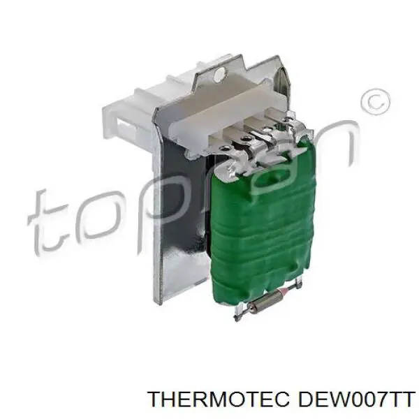 Резистор (опір) пічки, обігрівача салону DEW007TT Thermotec