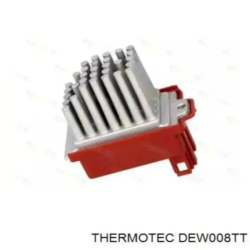 DEW008TT Thermotec резистор (сопротивление вентилятора печки (отопителя салона))
