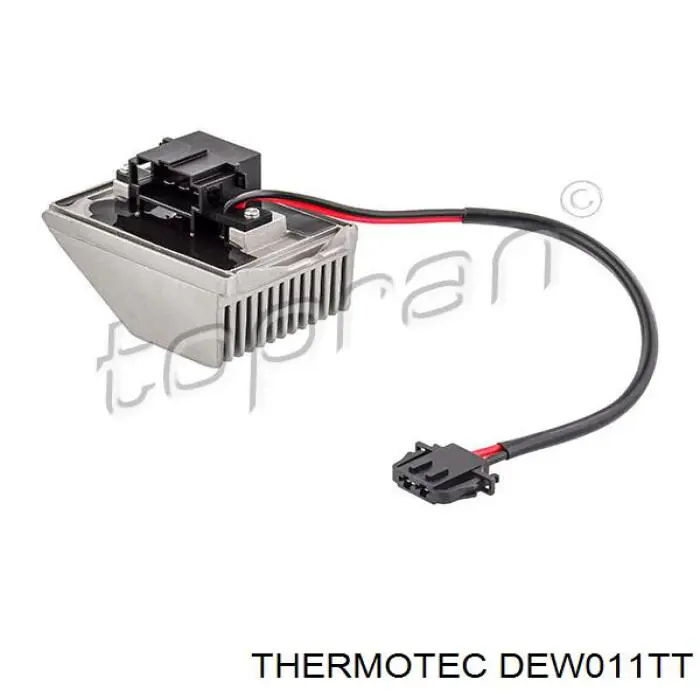 Резистор (опір) пічки, обігрівача салону DEW011TT Thermotec