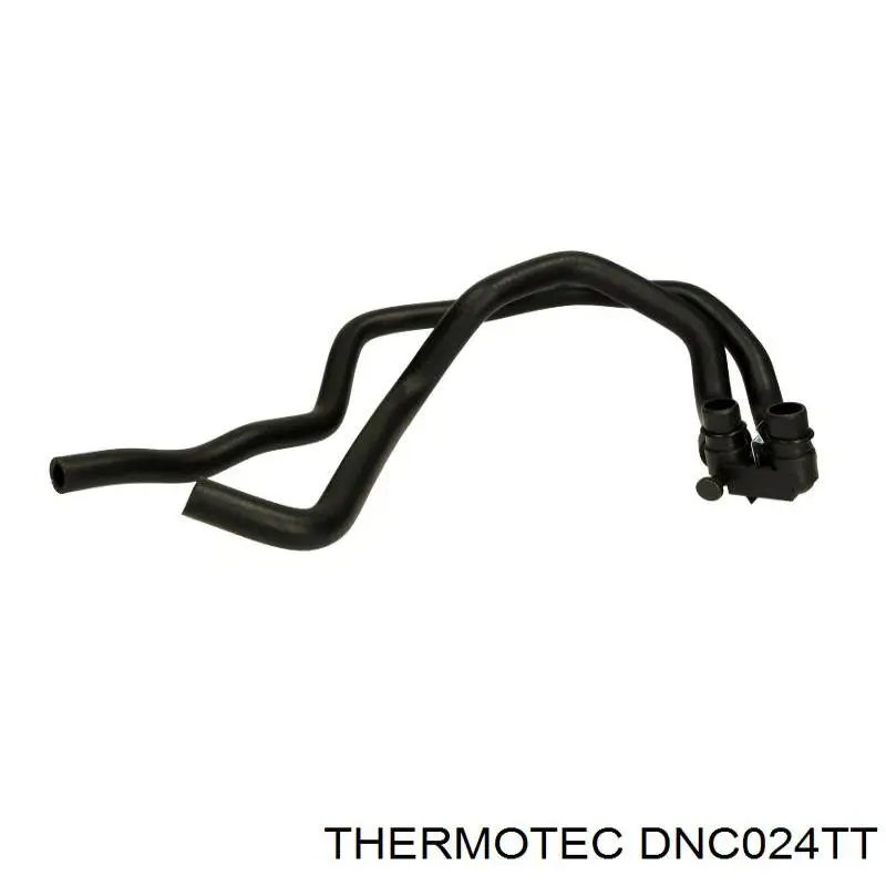 DNC024TT Thermotec шланг радиатора отопителя (печки, сдвоенный)