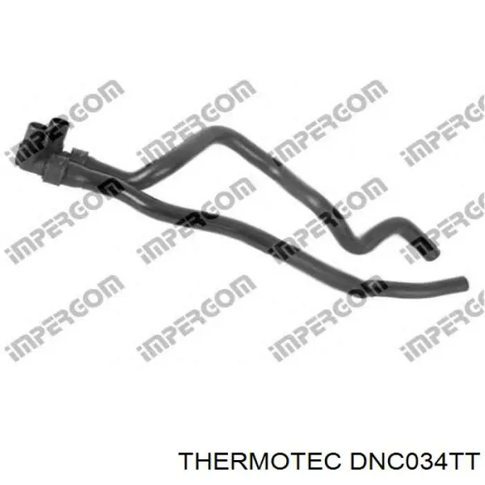 Купить DNC034TT Thermotec Шланг радиатора отопителя/печки, сдвоенный